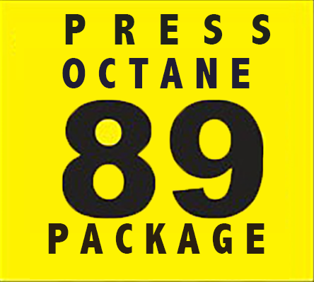 Press Octane 89 detailing package graphic from The White Glove Detailer